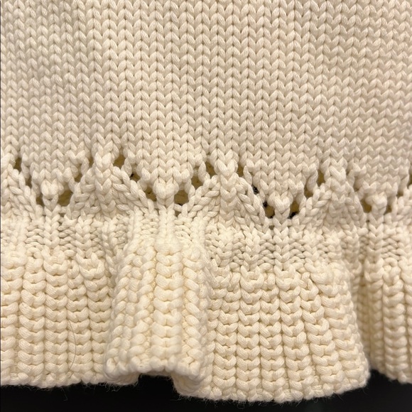 Cream Knit Tank Top - Picture 3 of 4